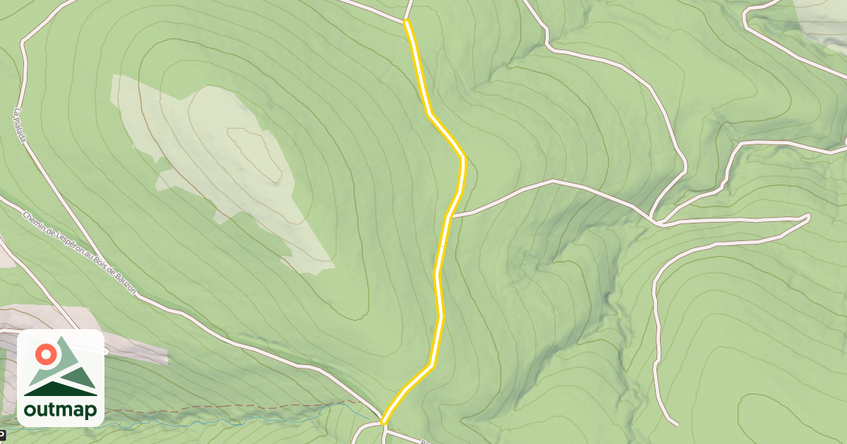 Map of La Pialada