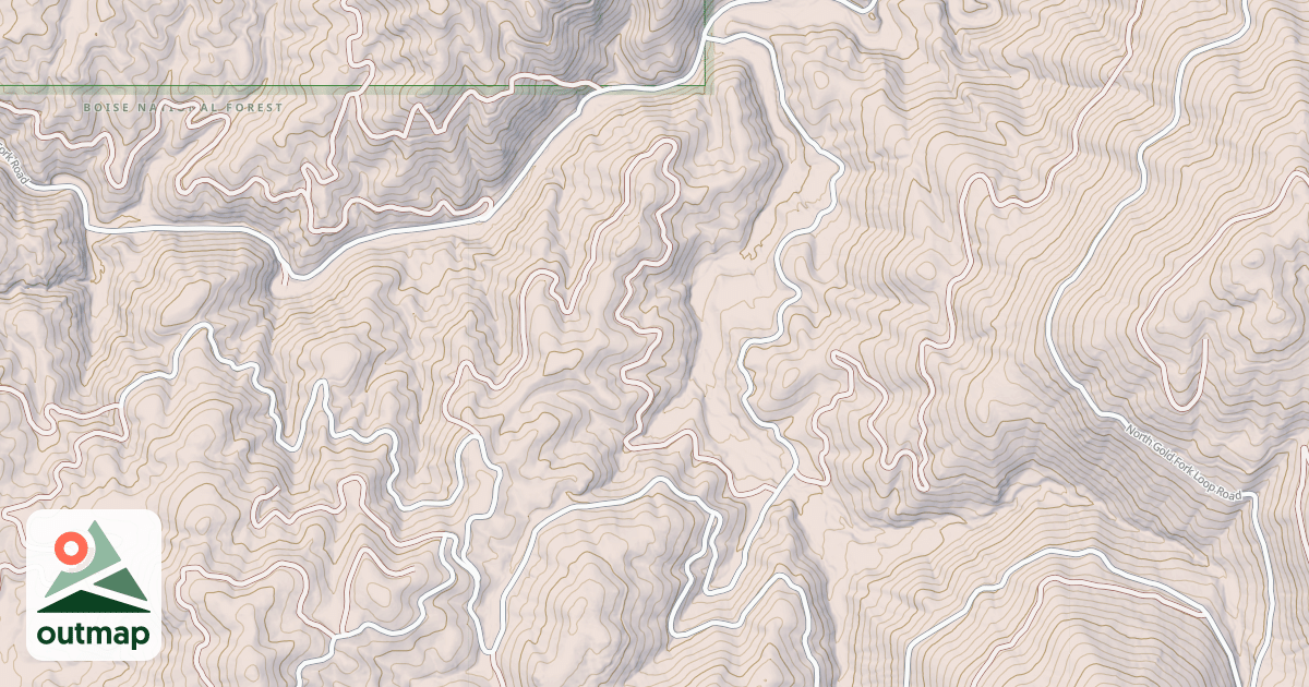Map of EAGLE NEST-GOLD FORK RIV