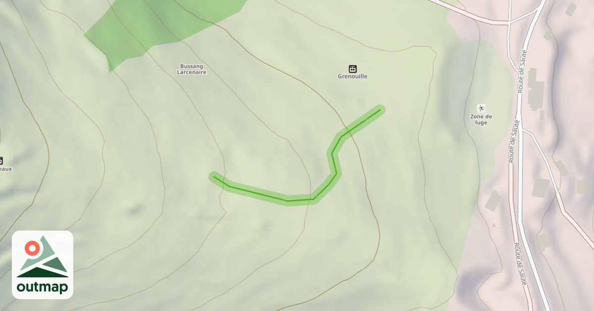 Map of La Dosse