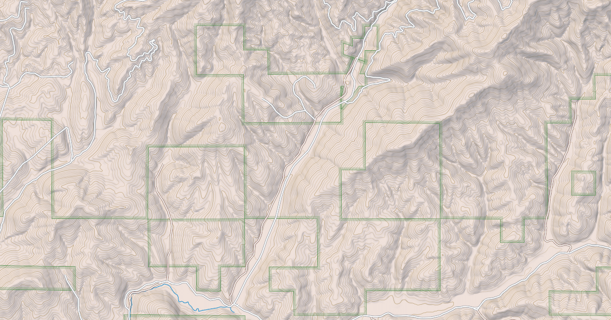 Map preview of N F PALOUSE RIVER