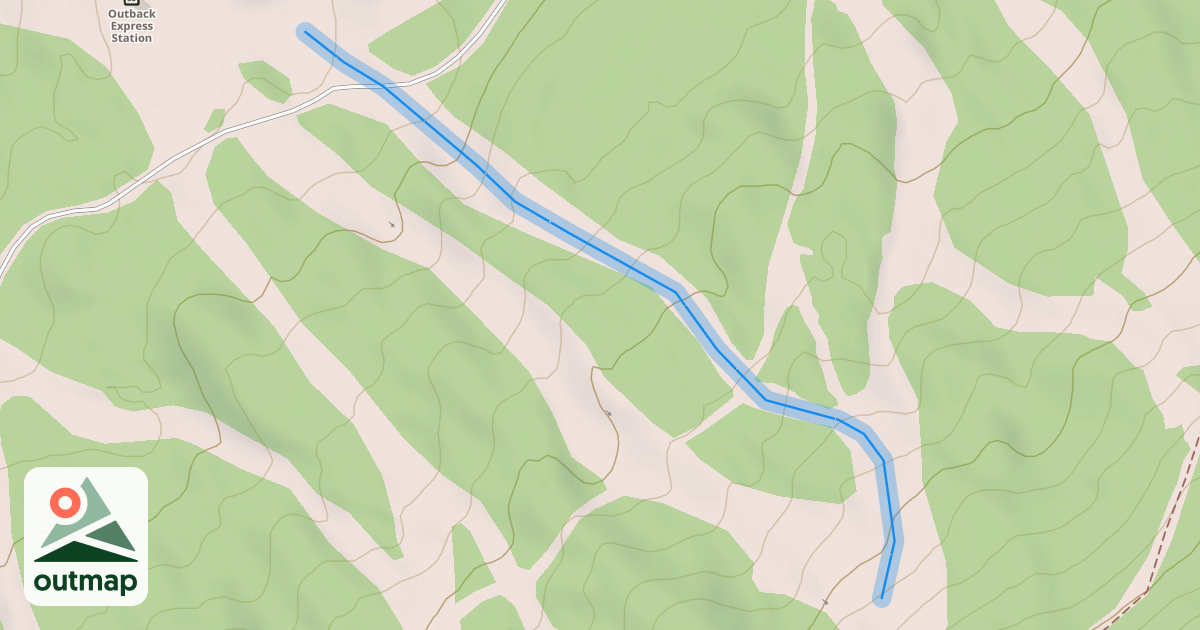 Map of Aussie Alley