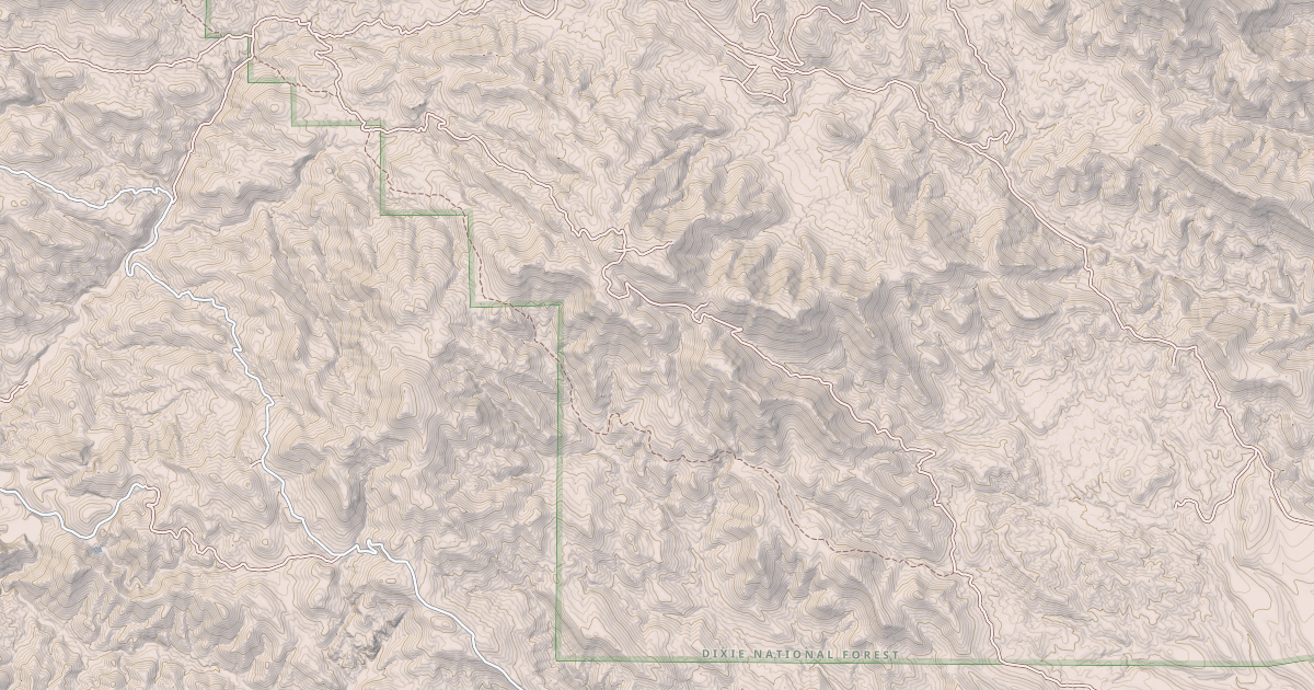 Map preview of BULL VALLEY  MTN ATV TRAIL
