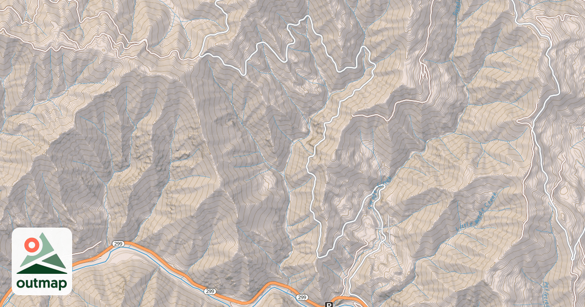 Map of BIG MTN     (FA04)