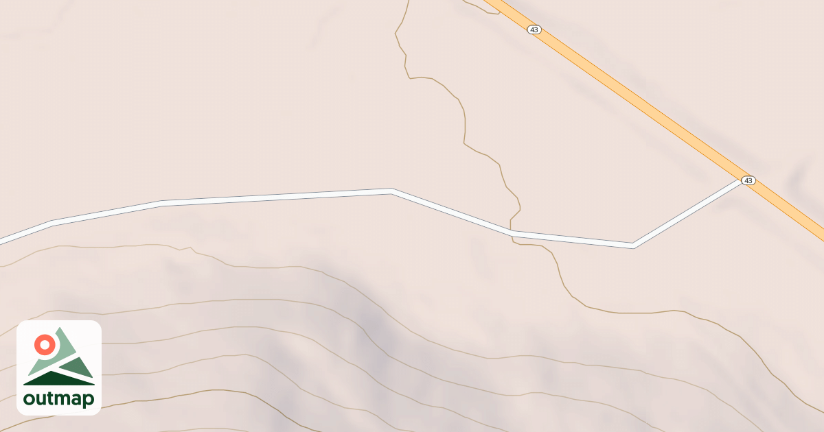 Map of BLM National GTLF Public Motorized Roads 5bc75f9a-53b3-477f-8e44-1950a75813a5