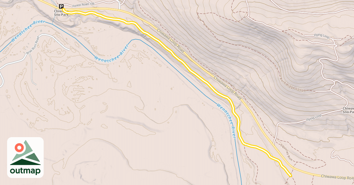 Map of See-n-Ski Trail