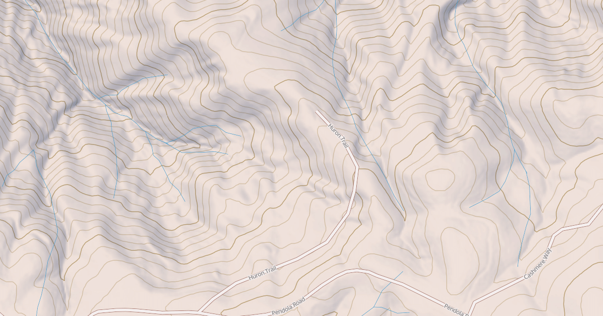 Map preview of PENDOLA SP