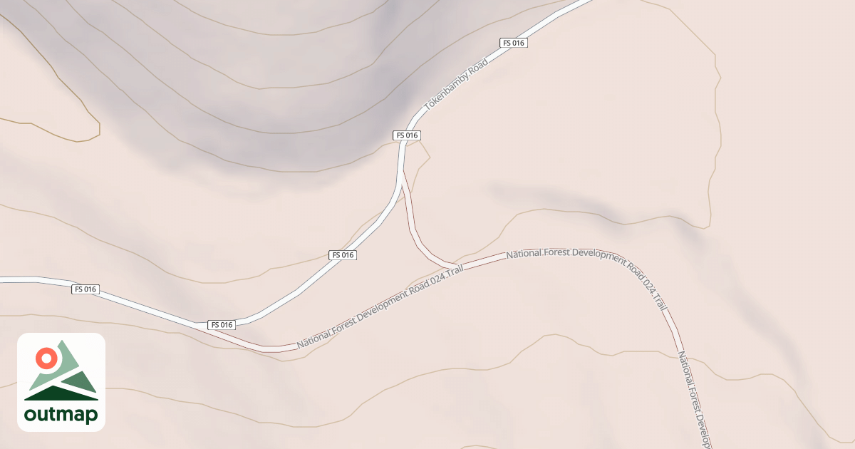 Map of CALIFORNIA CREEK CUTOFF B