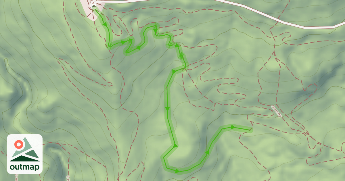 Map of Single Track Sandwich