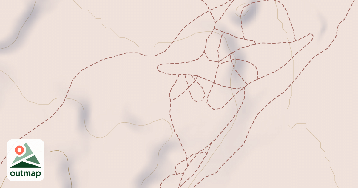 Map of BLM National GTLF Public Motorized Trails 78279565-130e-4a9b-9441-2bdffa190aab