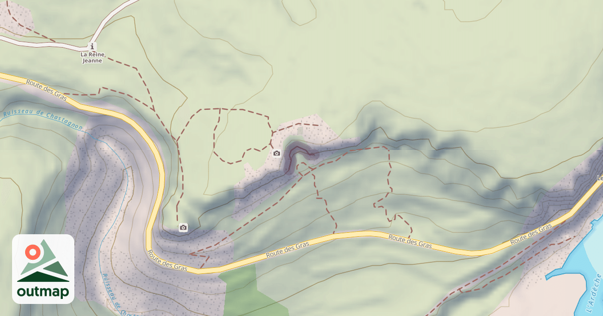 Map of Petit cirque
