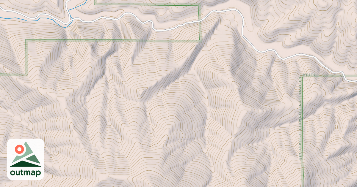 Map of PALOUSE - OHV - DISAL