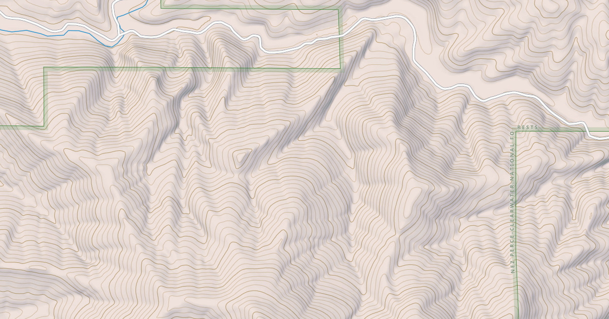 Map preview of PALOUSE - OHV - DISAL