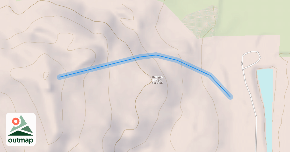 Map of Lower North run