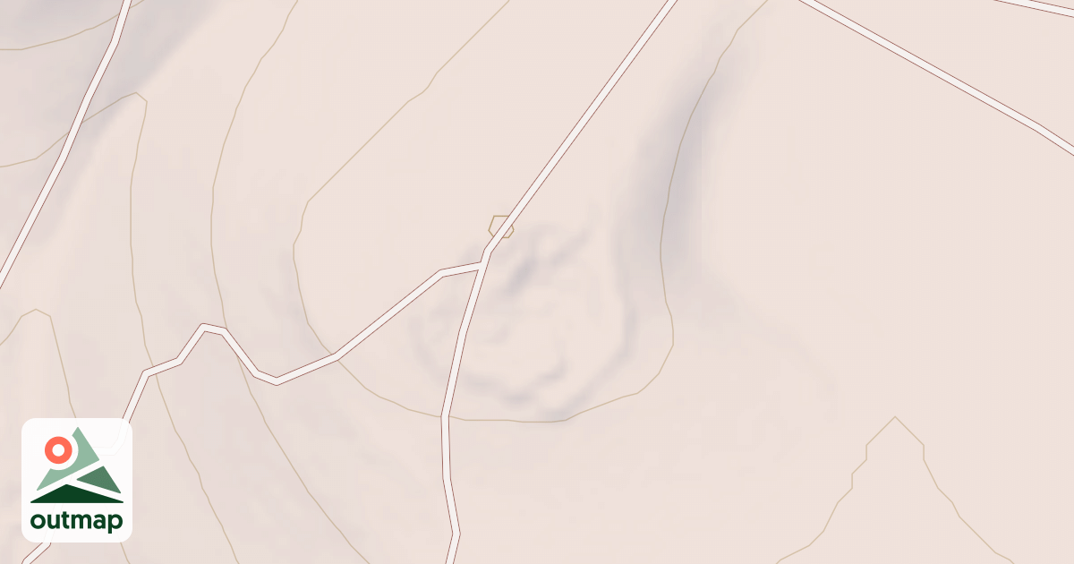 Map of Radar Hill OHV Trails