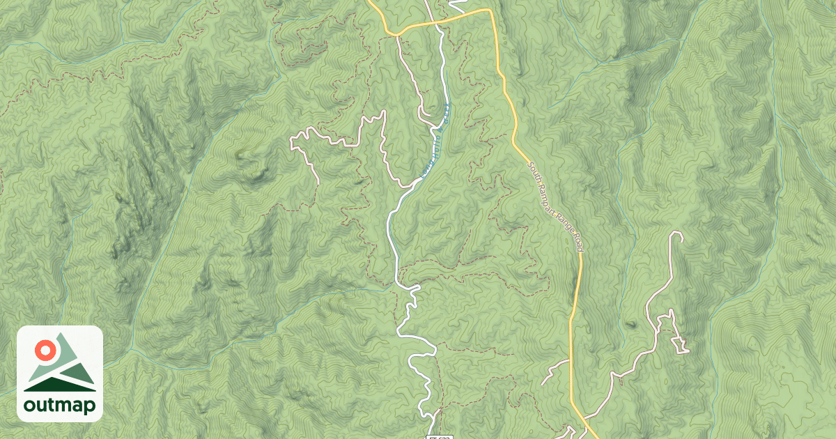 Map of LONG HOLLOW