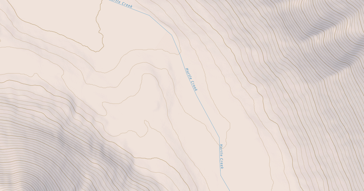 Map preview of Hurtle Creek