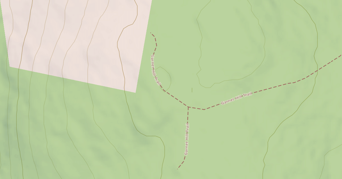 Map preview of Garnett Hill Trail