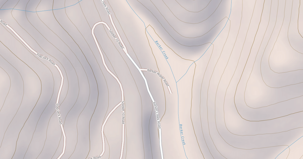 Map preview of BARK WATER