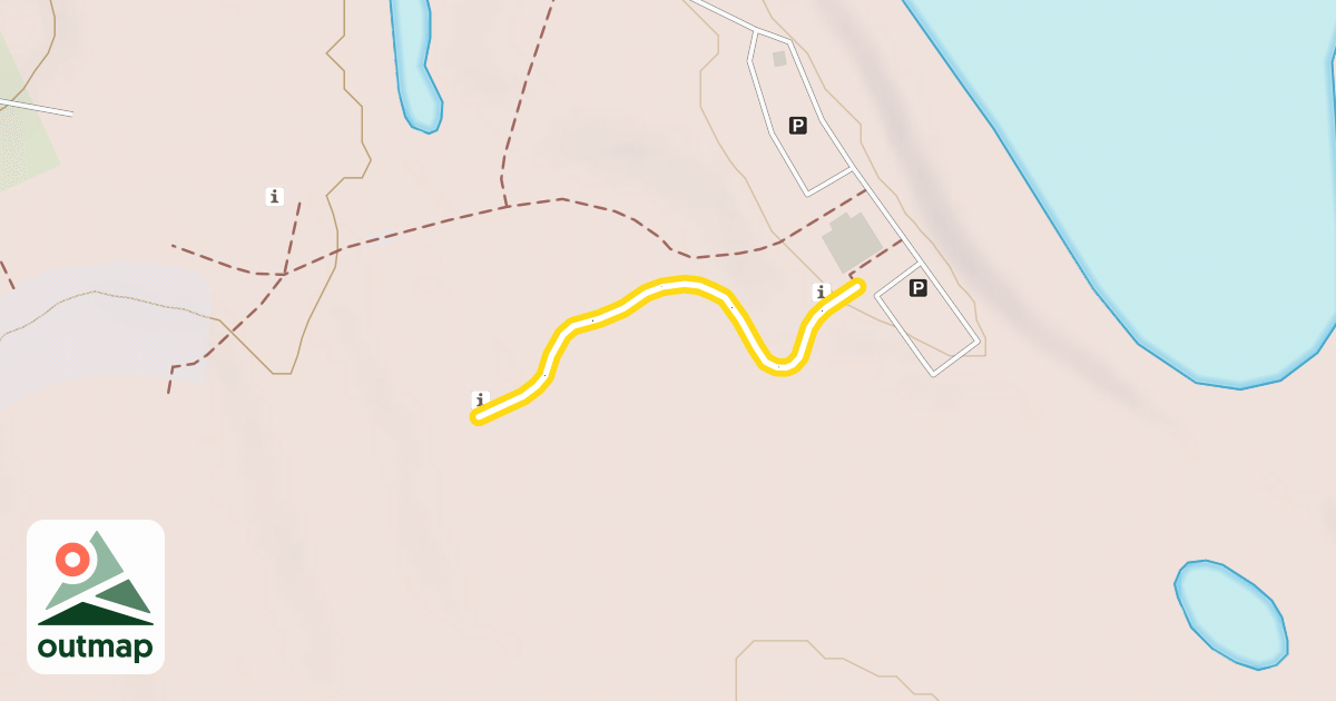 Map of Trailhead Spur