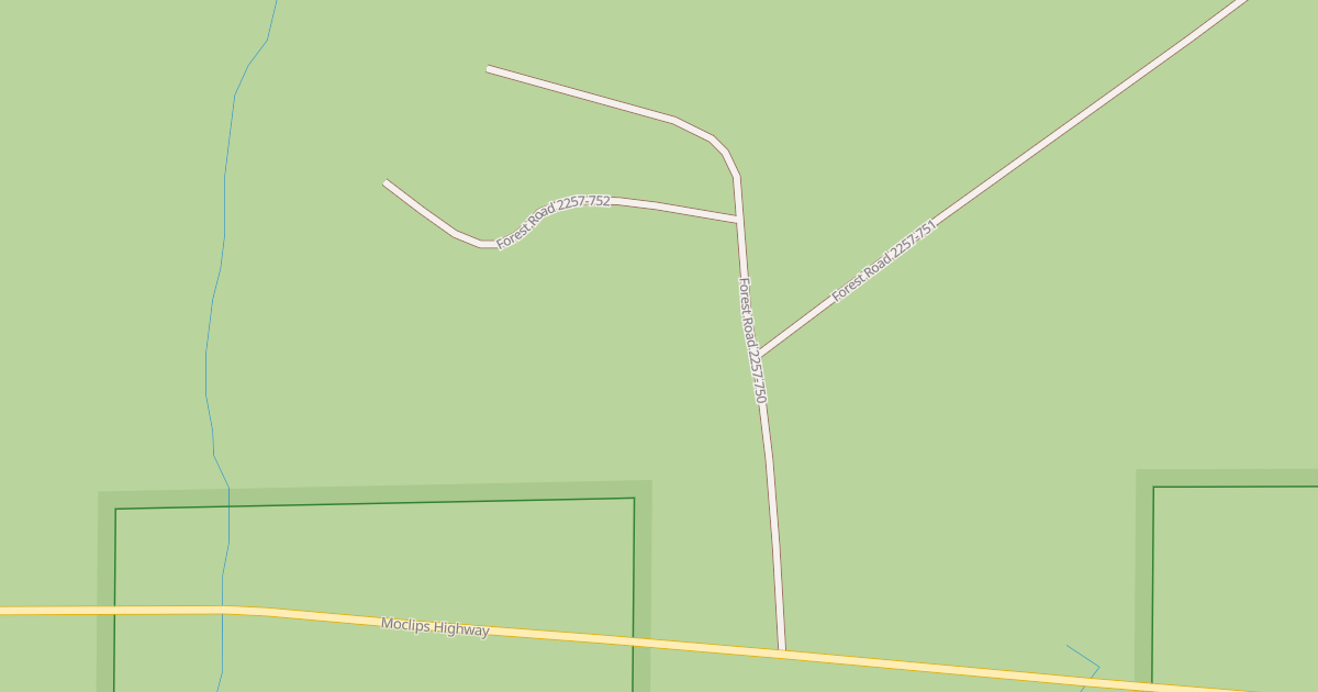 Map preview of USFS National Forest System Roads {D569EFD9-945B-42E4-9C61-0D37C1284C43}