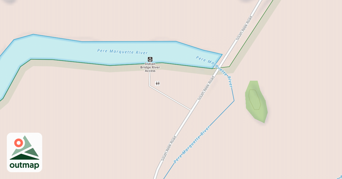 Map of INDIAN BRIDGE
