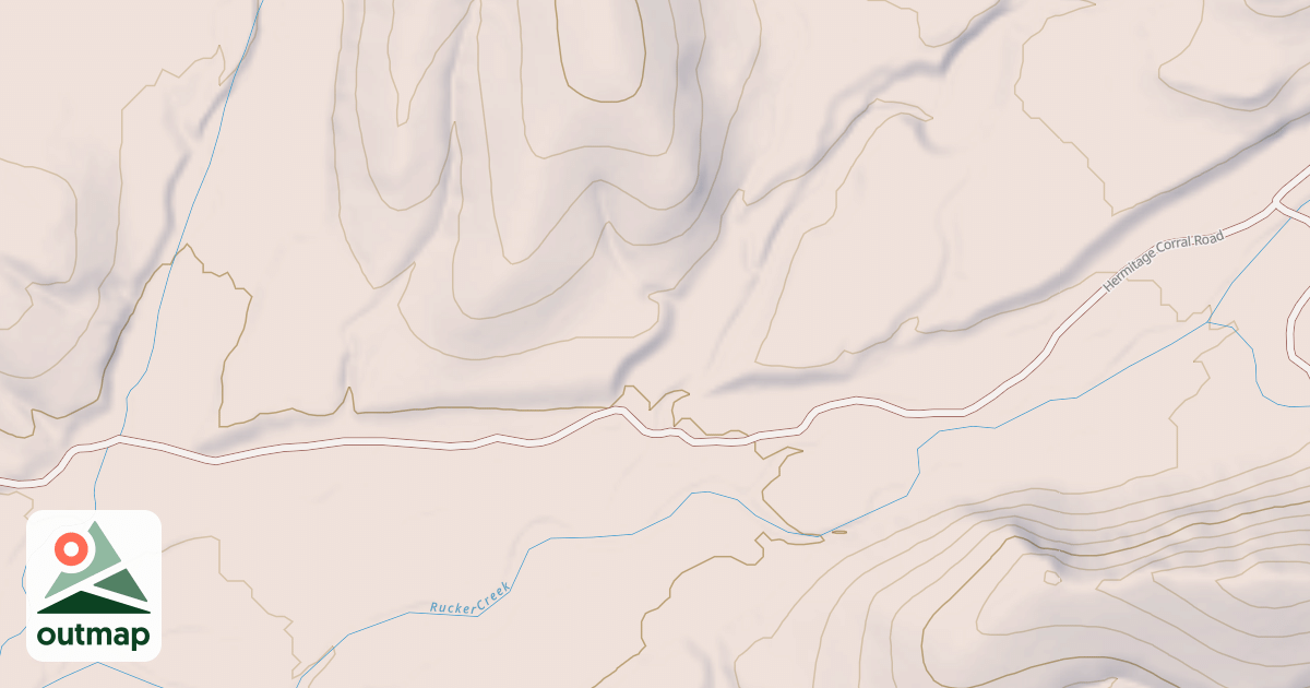Map of HERMITAGE