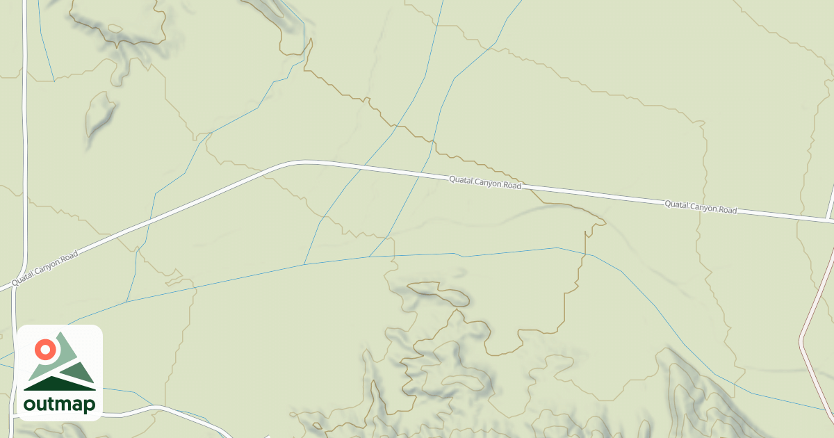 Map of QUATAL CYN. OHV