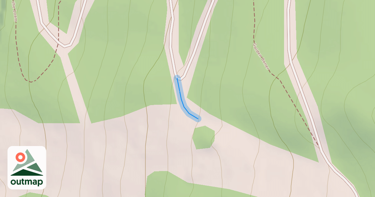 Map of Blackcomb Home Run