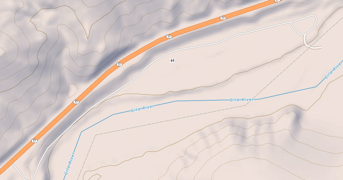 Map preview of BLM National GTLF Public Motorized Roads cf8fb0f1-8e72-4c1c-8b23-dbbe116cc912