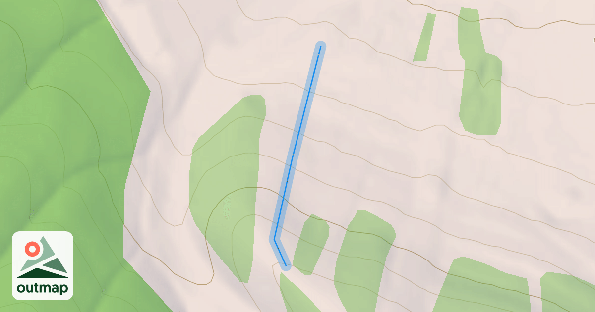 Map of Lower Runway