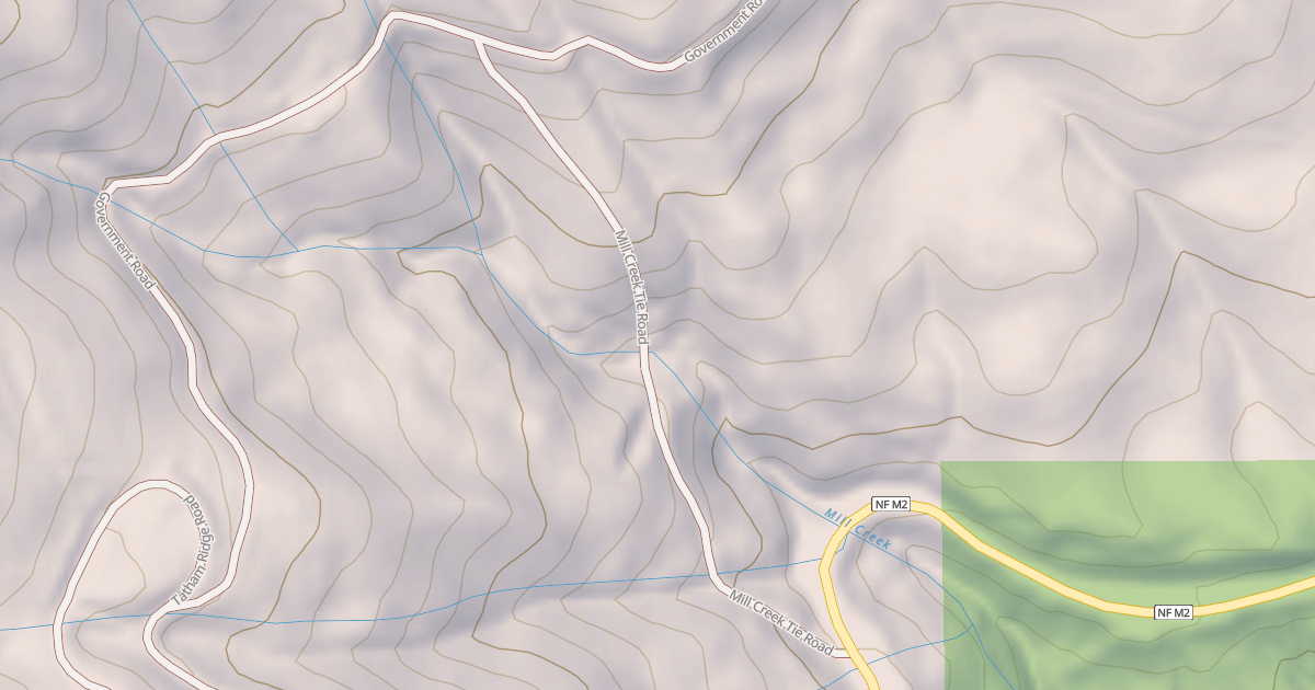 Map preview of MILL CREEK TIE