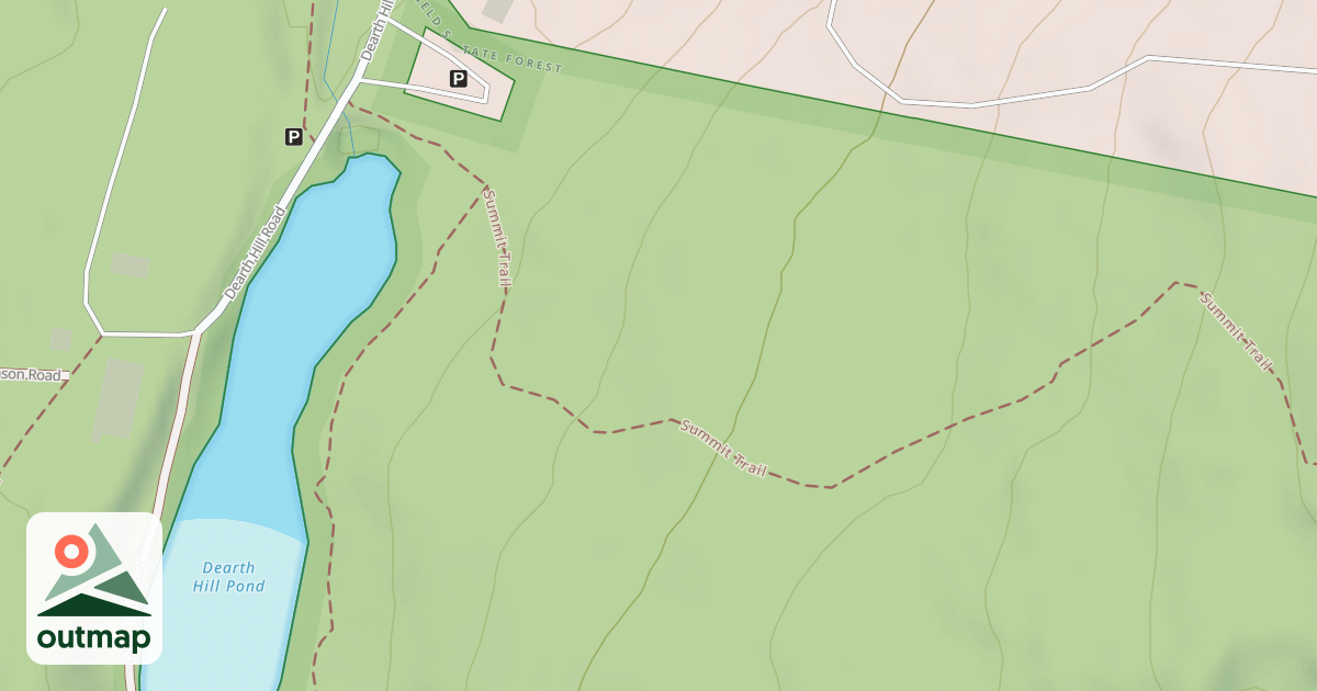 Map of Summit Trail