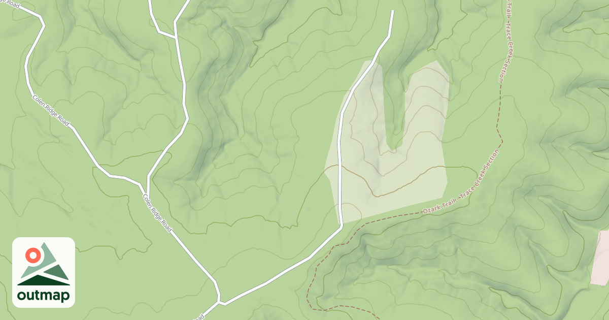 Map of PINEY BRANCH