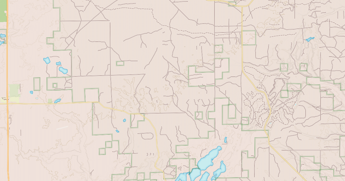 Map preview of Huron Orv, Sand Lake Spur