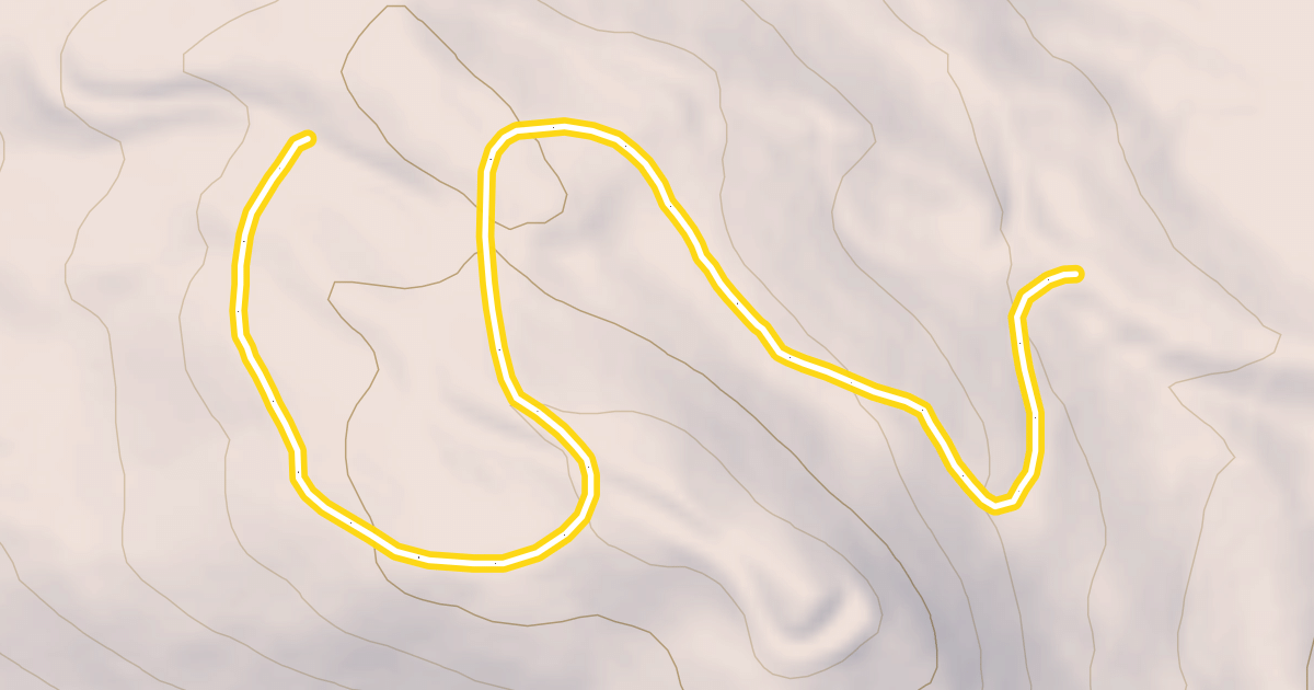 Map preview of Mt. Ozbaldy Touring Trail
