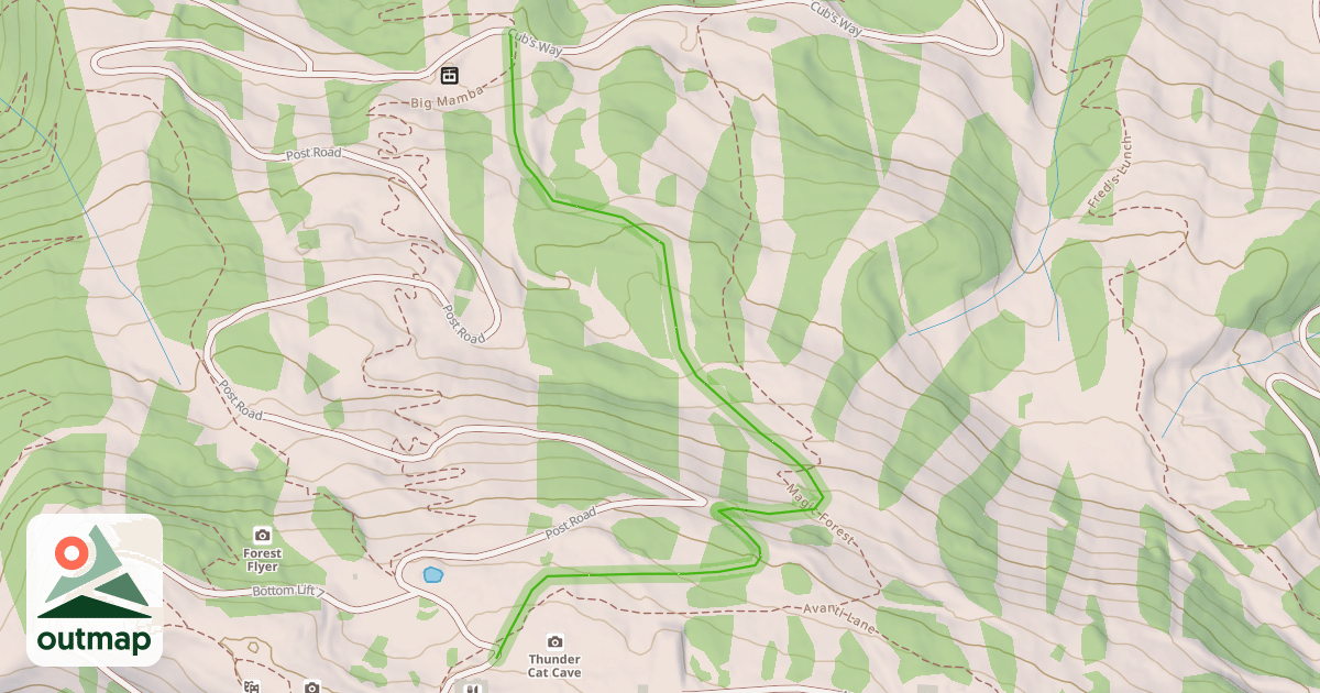 Map of Practice Parkway