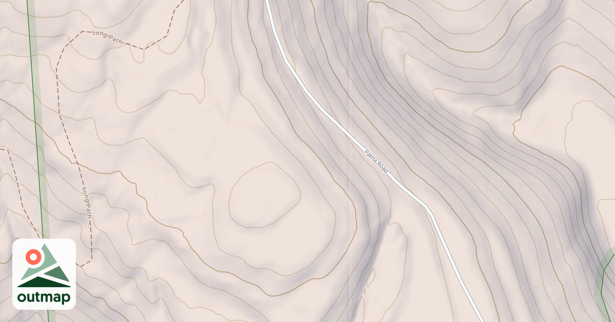 Map of Unmarked Trail #4