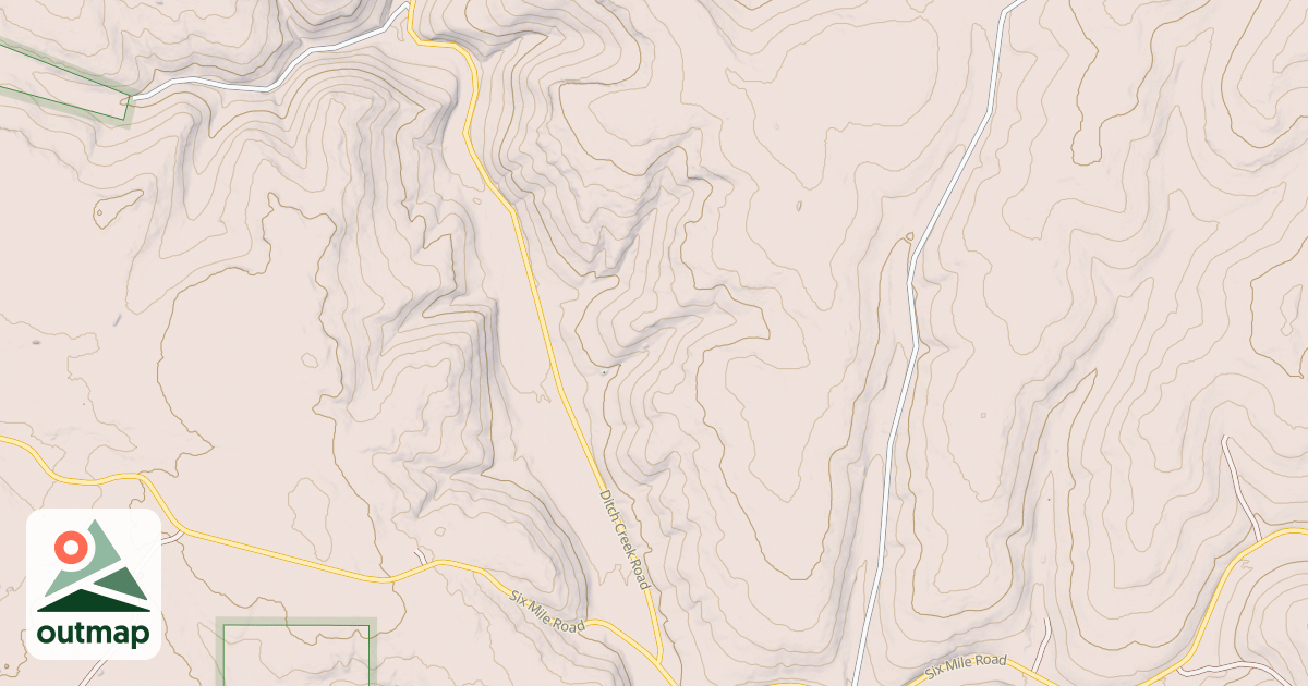 Map of USFS Motor Vehicle Use Map Trails 8944