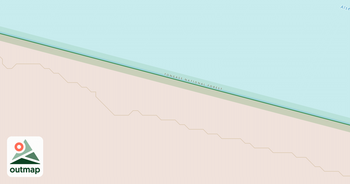 Map of Alsek North Trail
