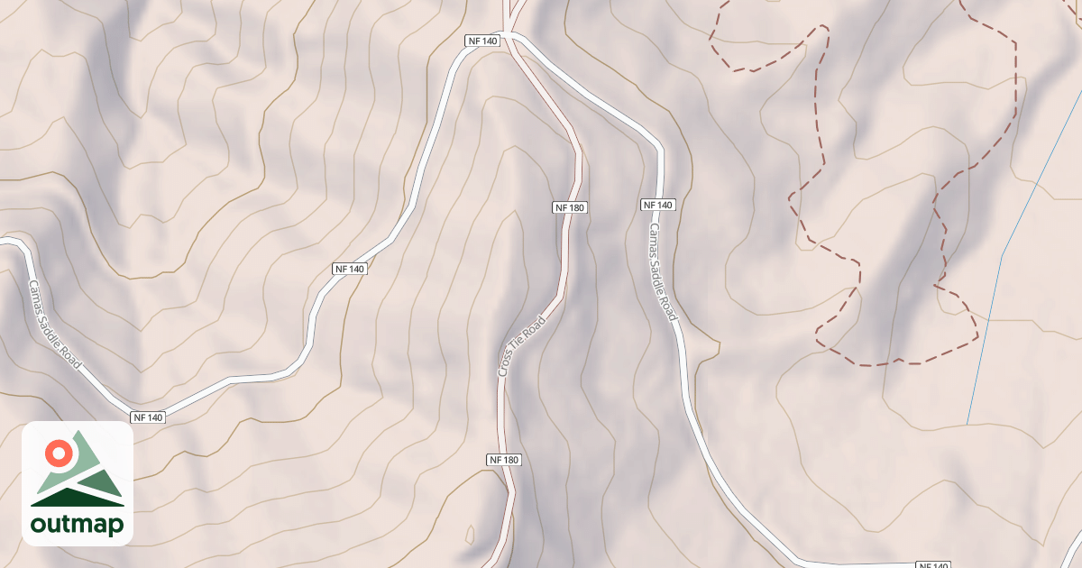 Map of CROSS TIE