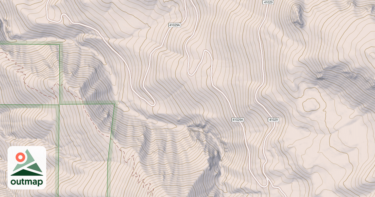 Map of DEEP CANYON  ROAD