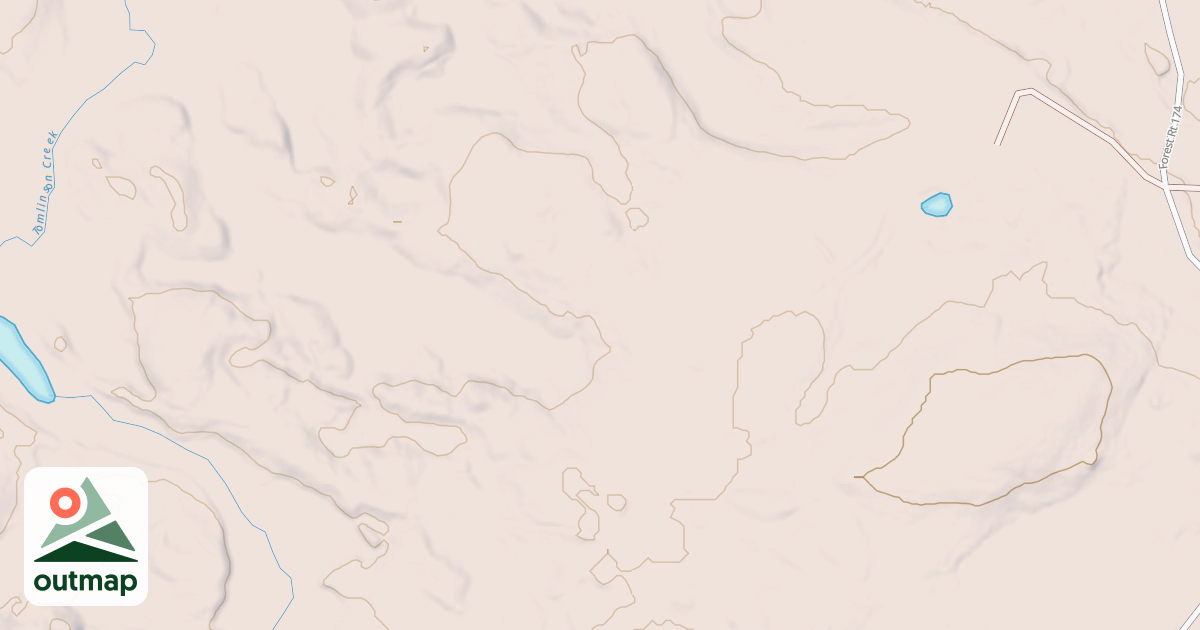Map of DUMBBELL RIVER SPUR H
