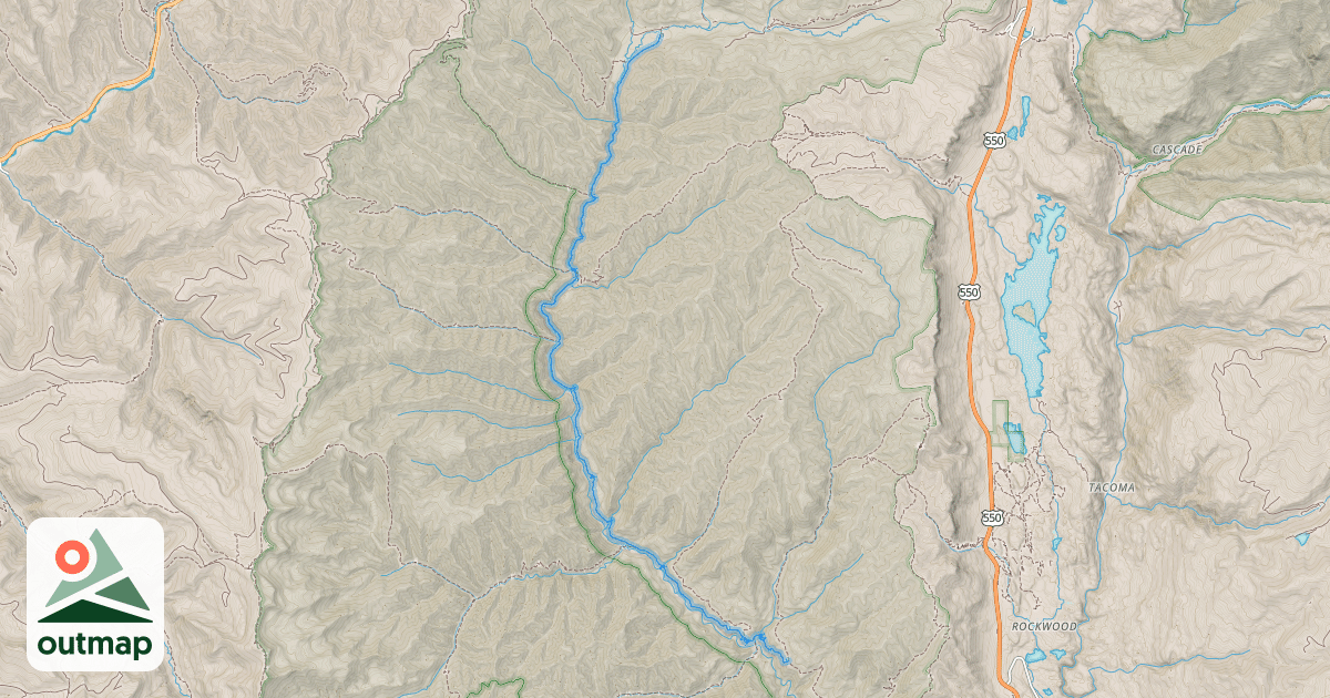 Map of Hermosa Creek Trail