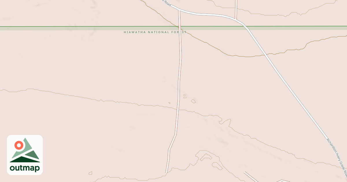 Map of CAD SOO SPUR M
