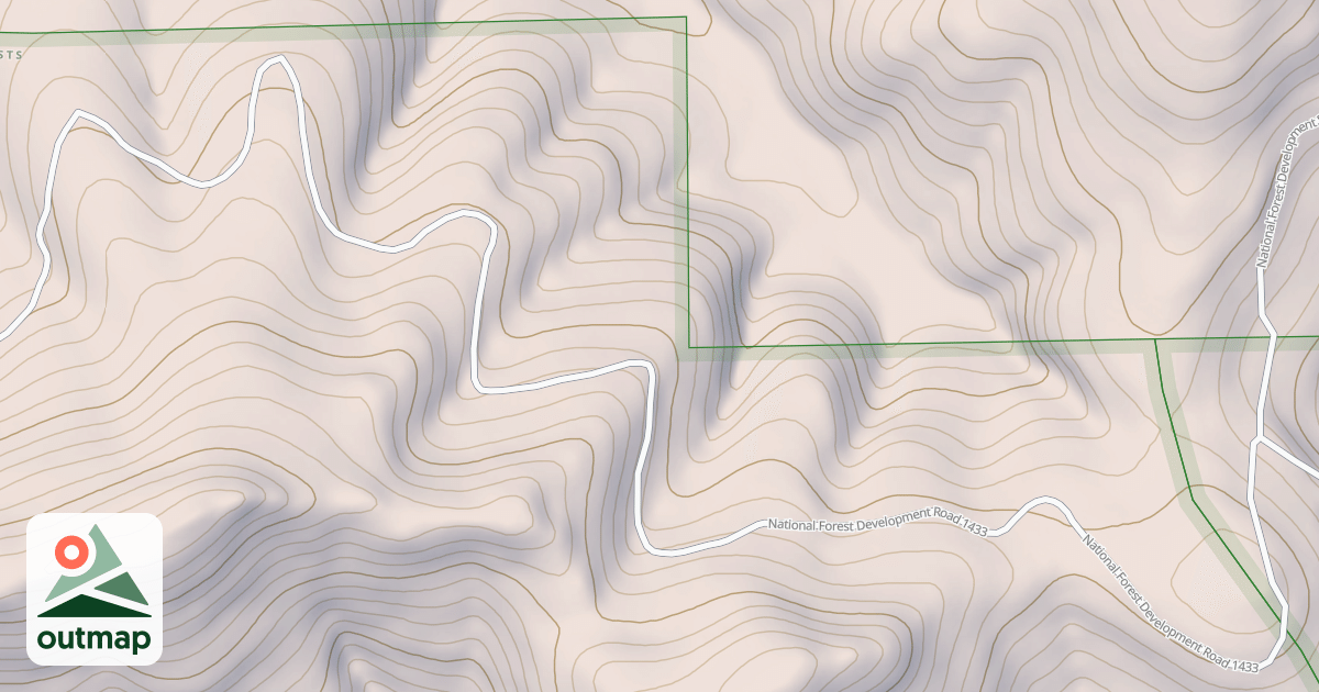 Map of BABY GRAND RIDGE