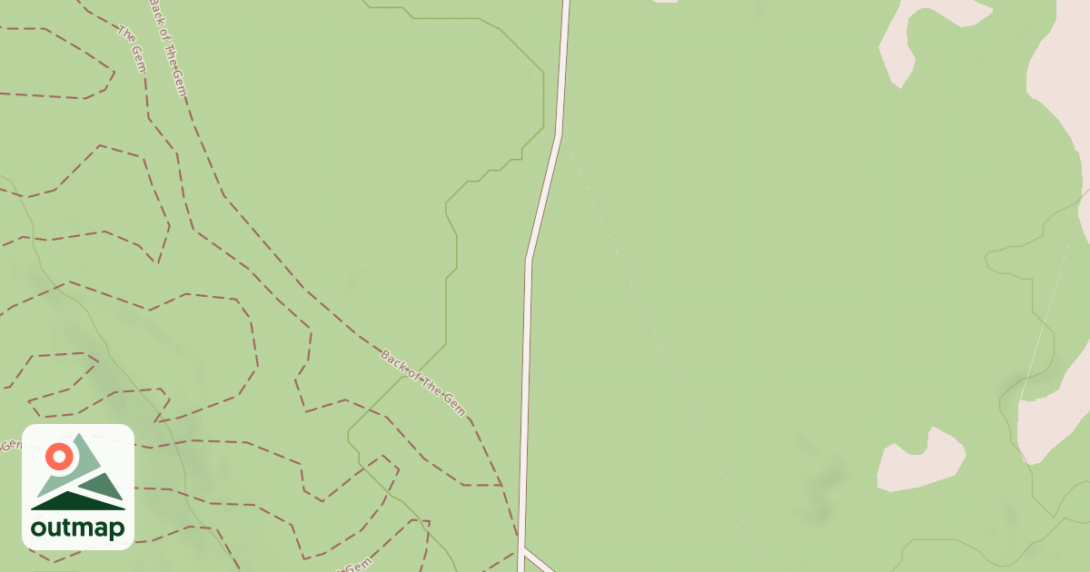 Map of Town Line Trail