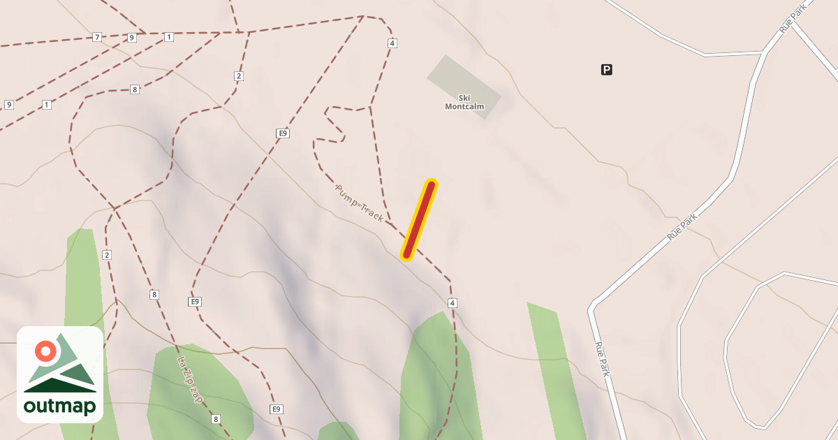 Map of H. Tapis magique couvert