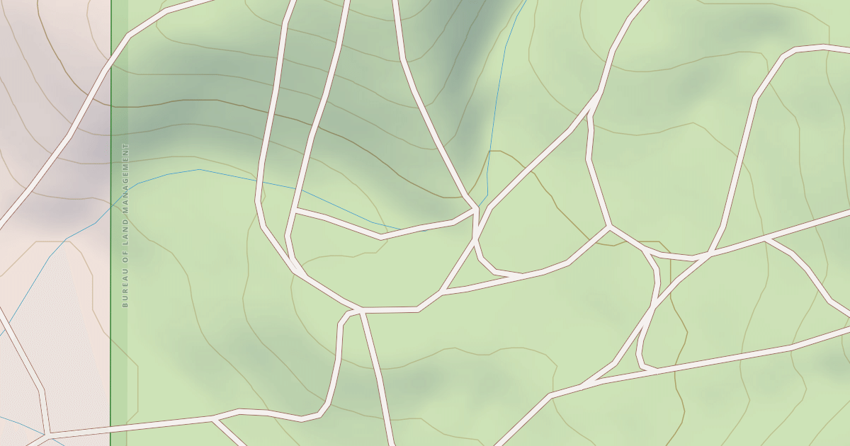 Map preview of BLM National GTLF Public Motorized Roads 40dcb1c6-52f0-48cd-9c38-1ad7a23a7d4c