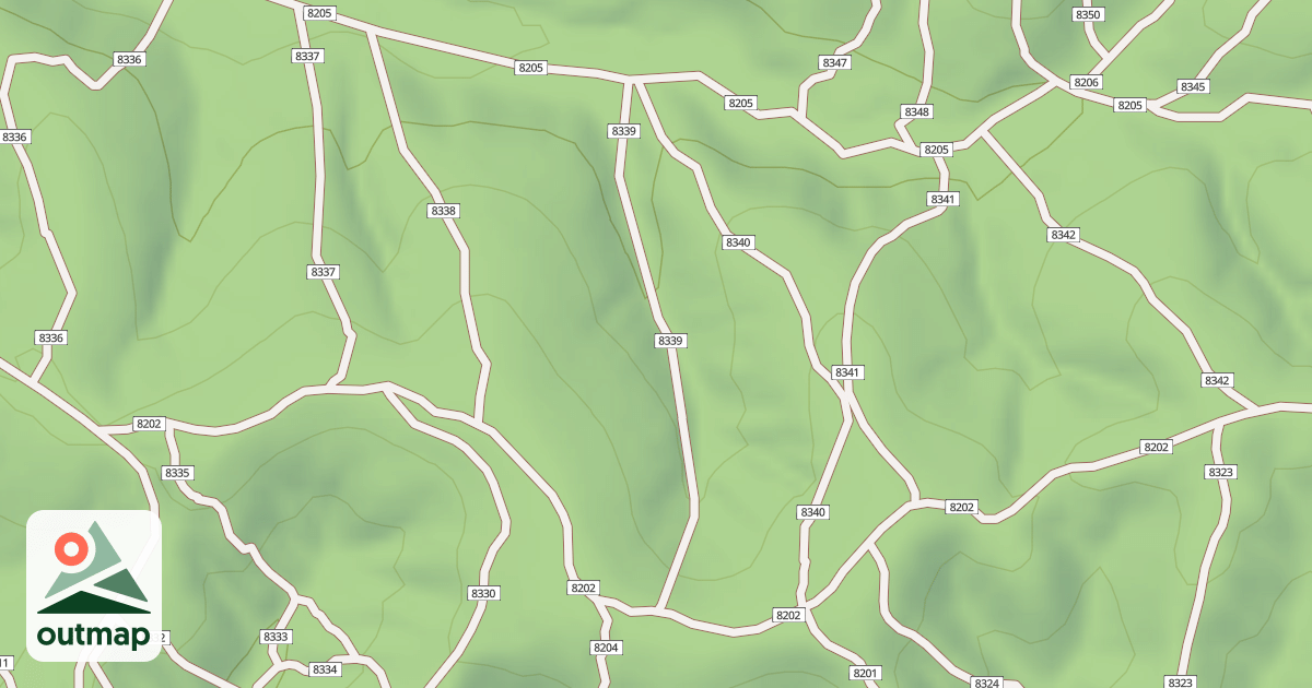 Map of USFS Motor Vehicle Use Map Trails 20236