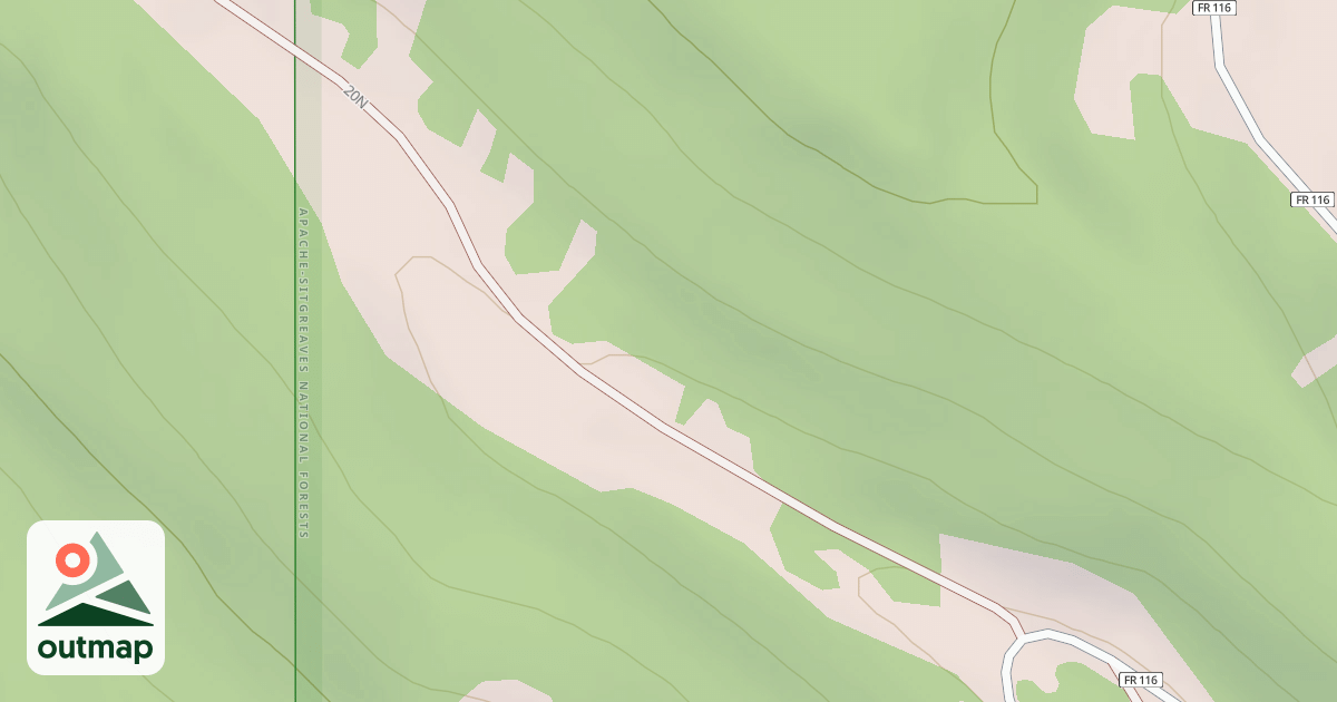 Map of USFS National Forest System Roads {6359DEAA-A050-45CA-BABB-9B1F15032B72}
